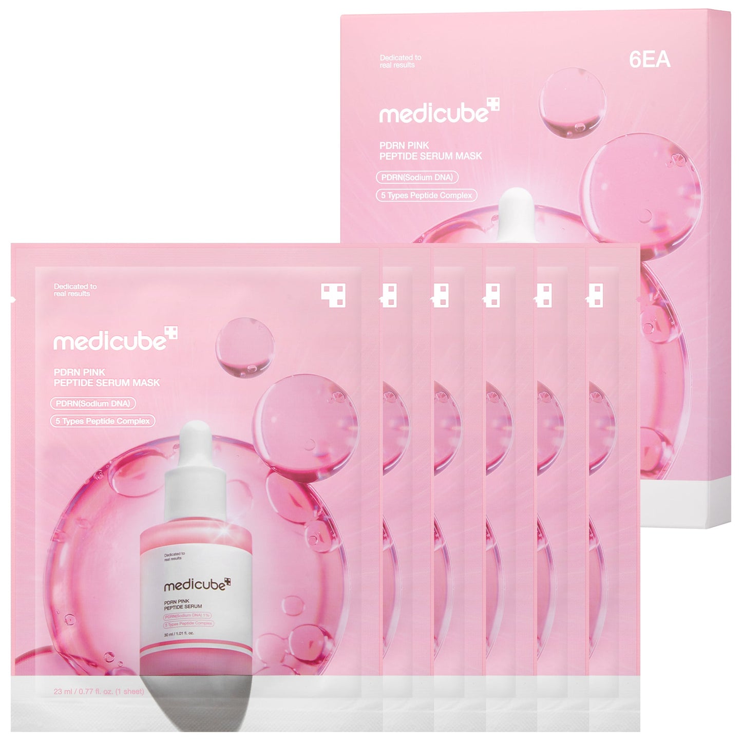 PDRN Pink Peptide Ampoule Mask