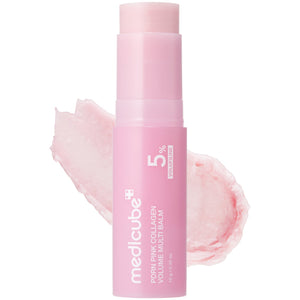 medicube PDRN Pink Collagen Volume Multi Balm — 5% Volufiline Stick for Fine Lines